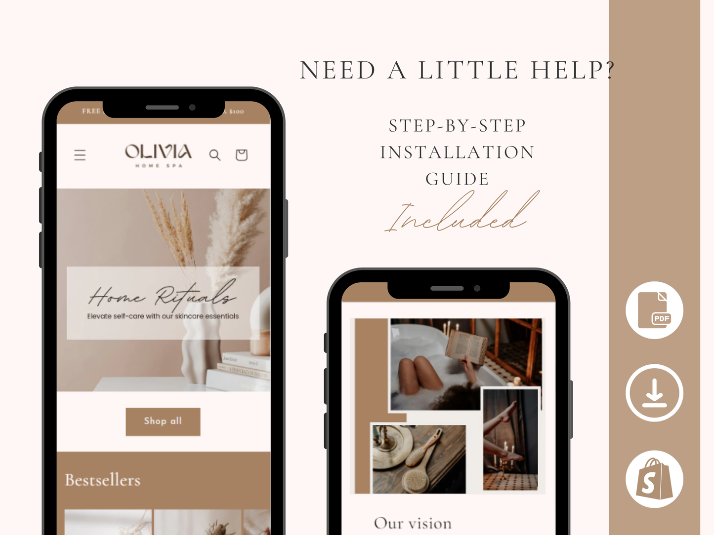Shopify Theme Beige