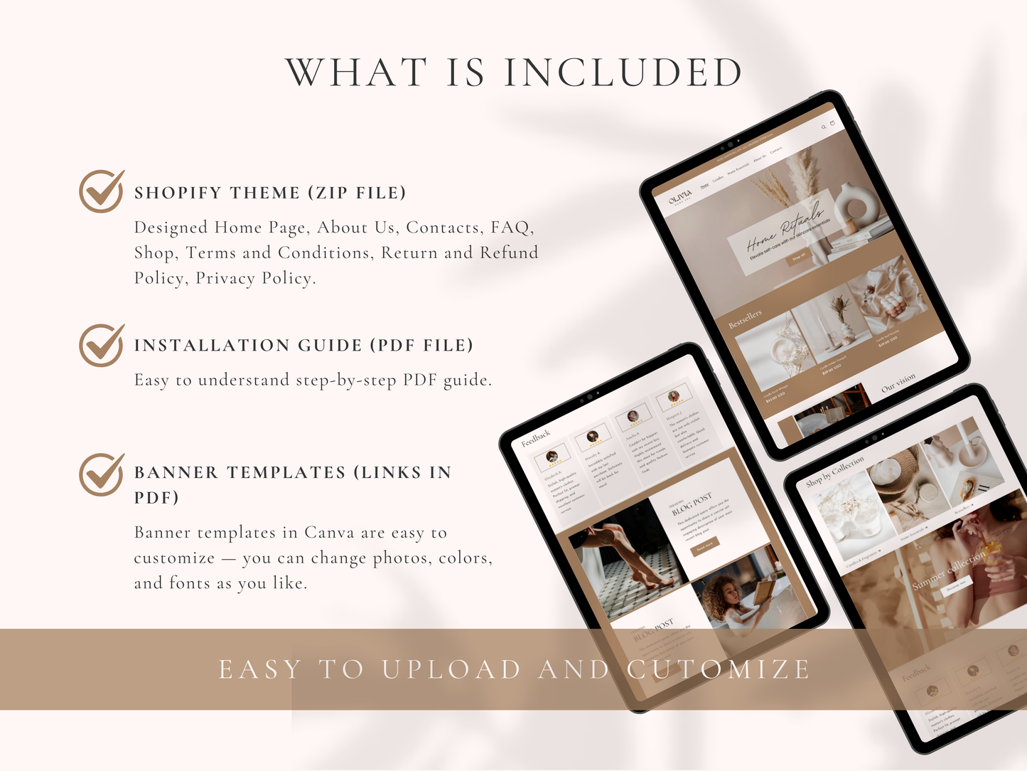 Shopify Theme Beige