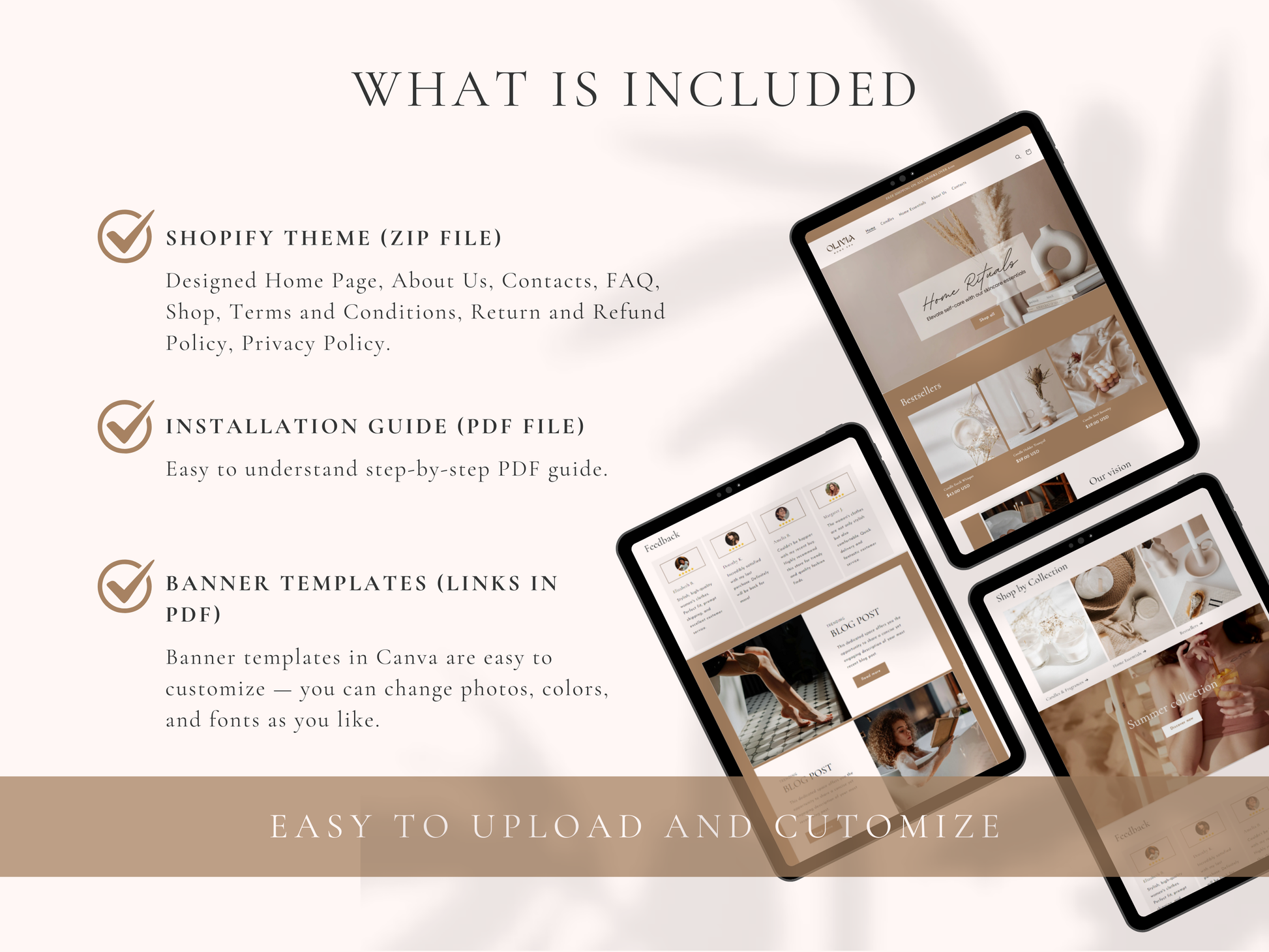 Shopify Theme Beige
