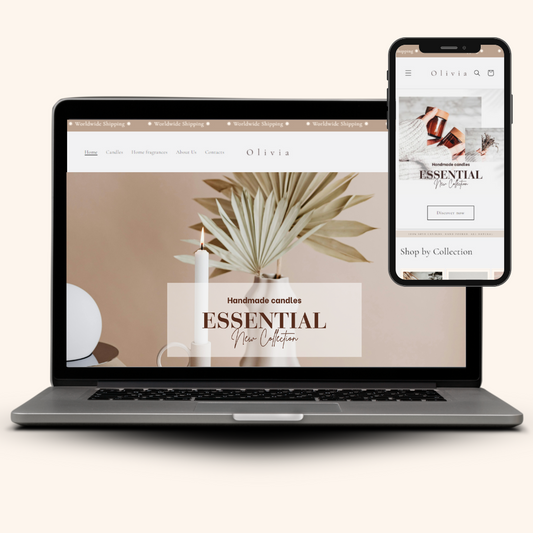 Shopify theme candles