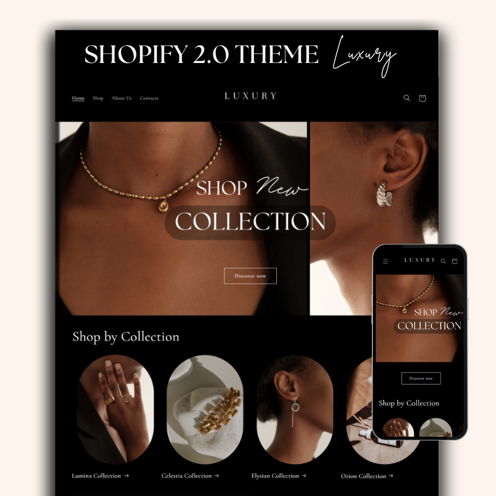 Shopify Theme Black Luxury