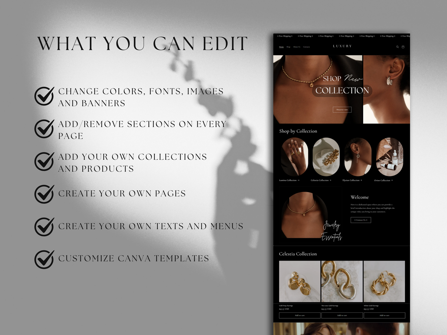 Shopify Theme Luxury