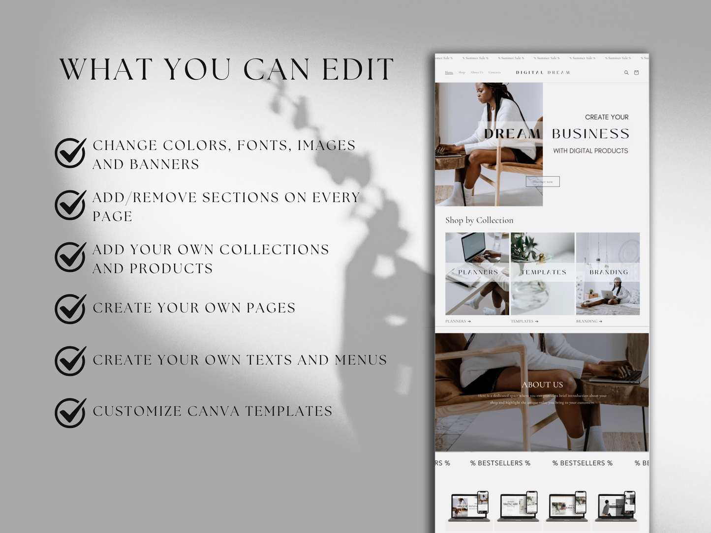 Shopify Theme for Digital Products