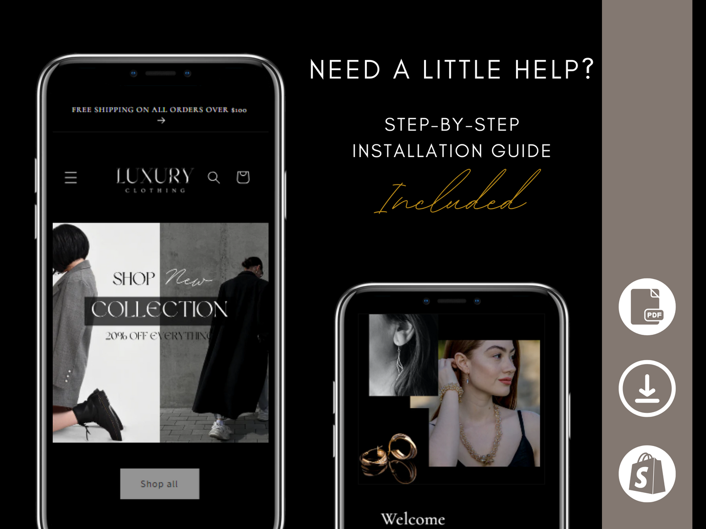 Shopify Theme Black