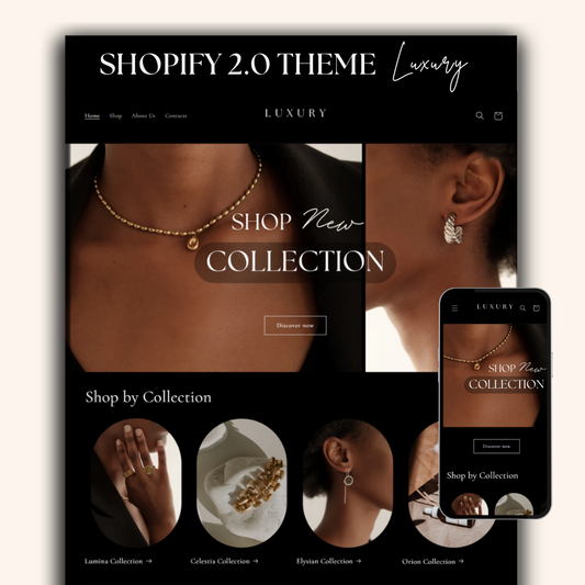 Shopify Theme Black Luxury