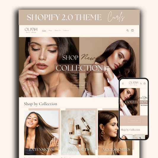 Shopify Theme CURLS