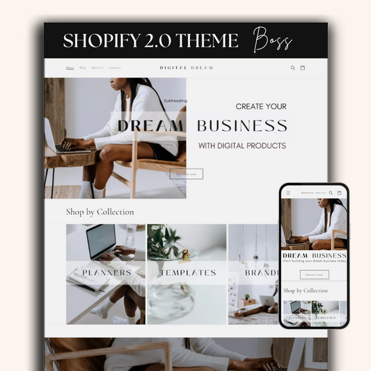Shopify Theme for Digital Products