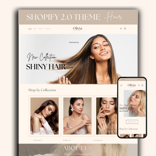 Shopify Theme for Hair Products