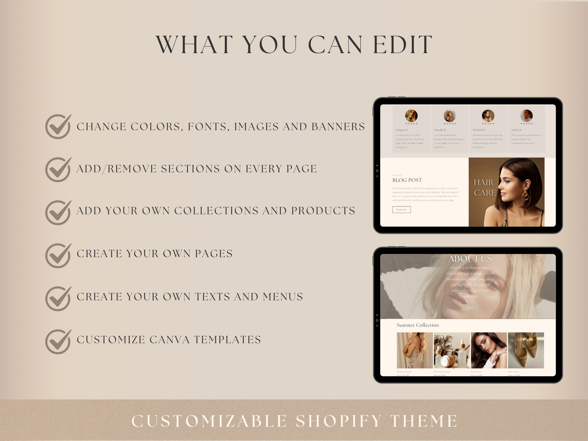 Shopify Theme for Hair Products