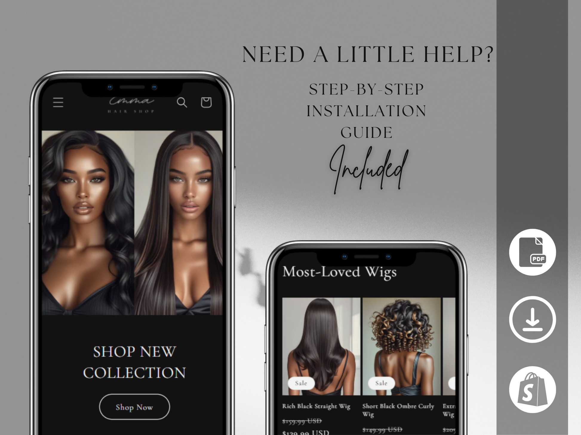 Shopify Theme Hair