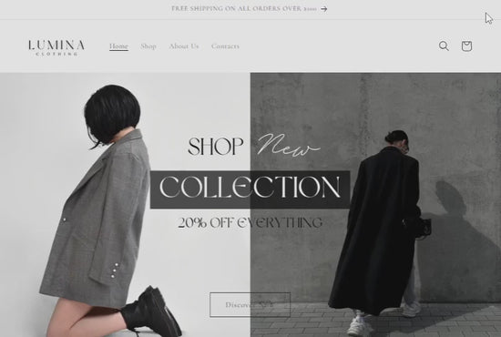 Shopify Theme Grey