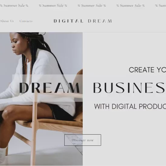 Shopify Theme for Digital Products