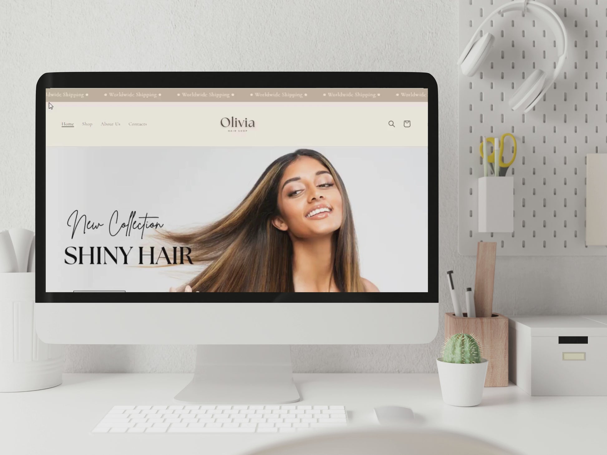 Shopify Theme for Hair Products