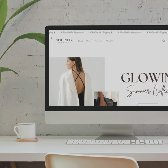 Shopify Website Template Minimal