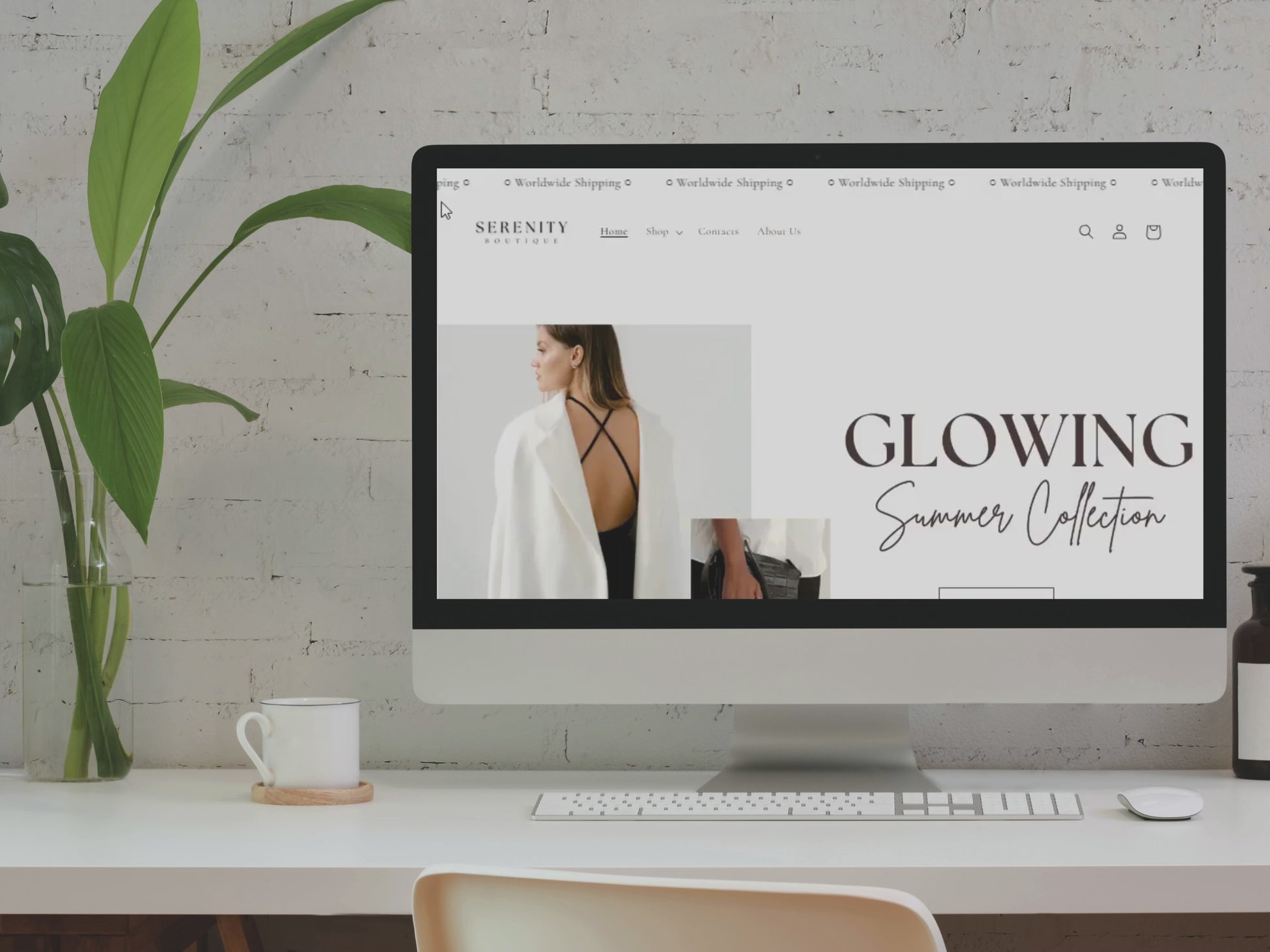 Shopify Website Template Minimal