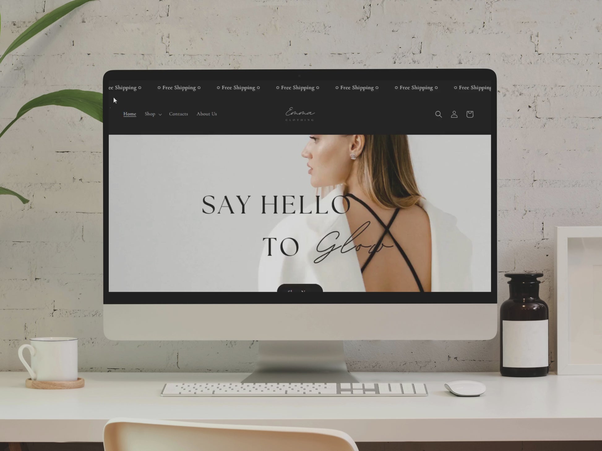 Shopify Website Template Clothing