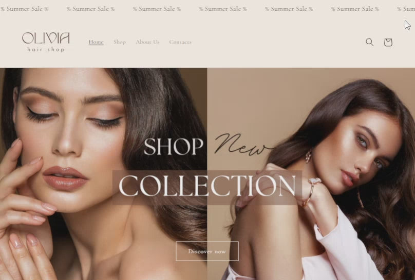 Shopify Theme CURLS