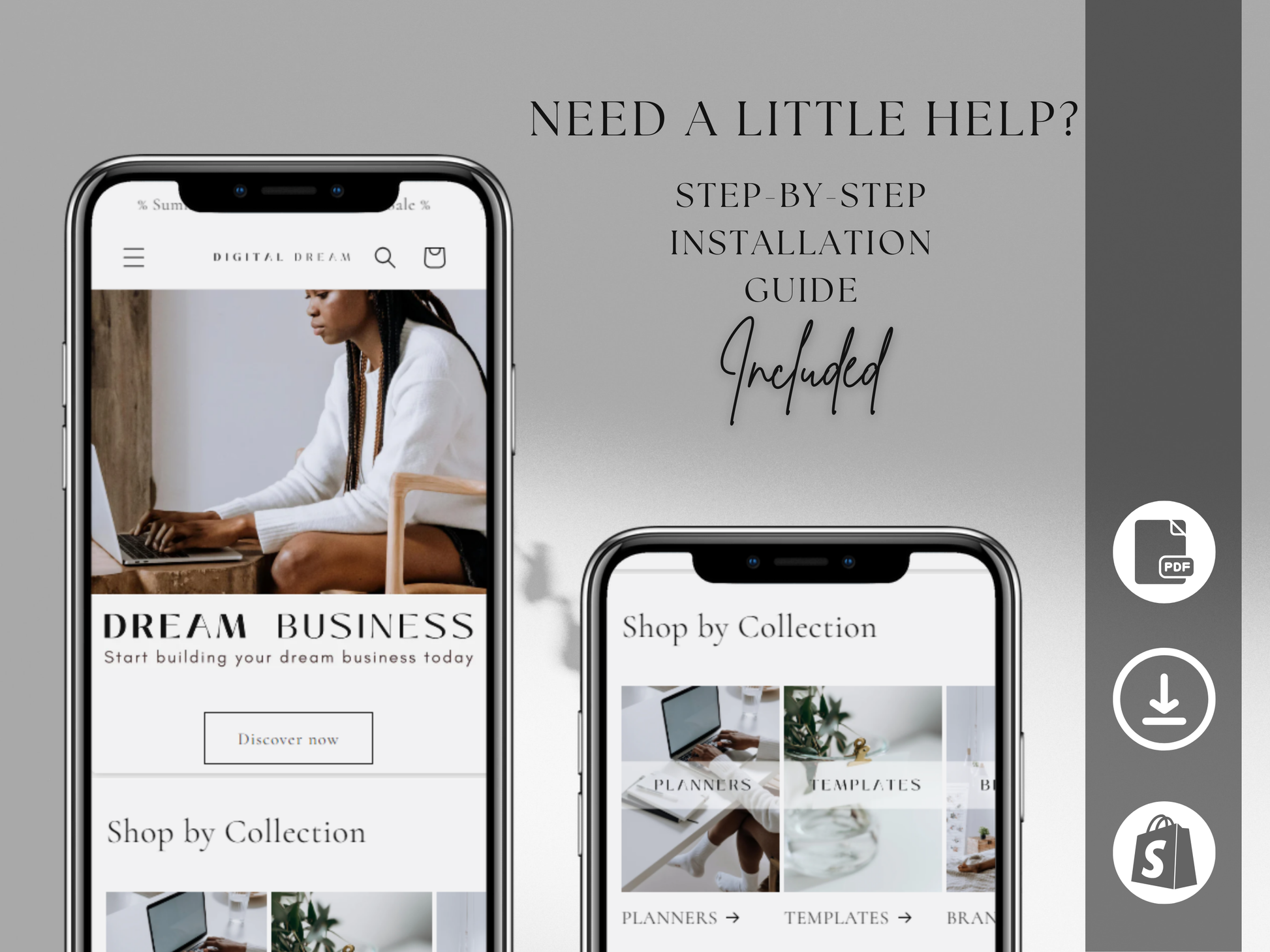 Shopify Theme for Digital Products